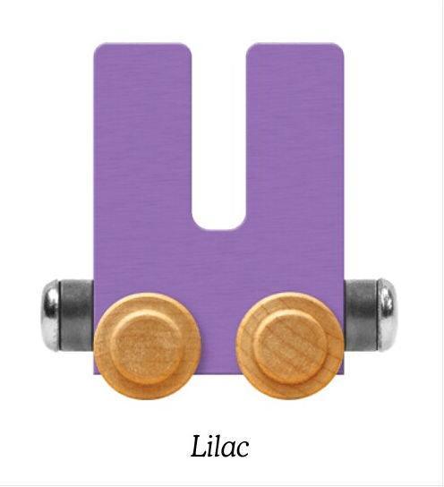 Pastel Purple | A-Z Train Letters |  Maple Landmark Inc. - The Ridge Kids