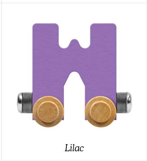 Pastel Purple | A-Z Train Letters |  Maple Landmark Inc. - The Ridge Kids