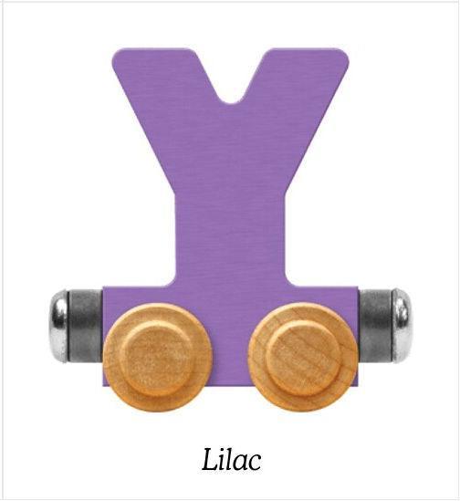 Pastel Purple | A-Z Train Letters |  Maple Landmark Inc. - The Ridge Kids