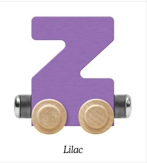 Pastel Purple | A-Z Train Letters |  Maple Landmark Inc. - The Ridge Kids