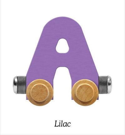 Pastel Purple | A-Z Train Letters |  Maple Landmark Inc. - The Ridge Kids