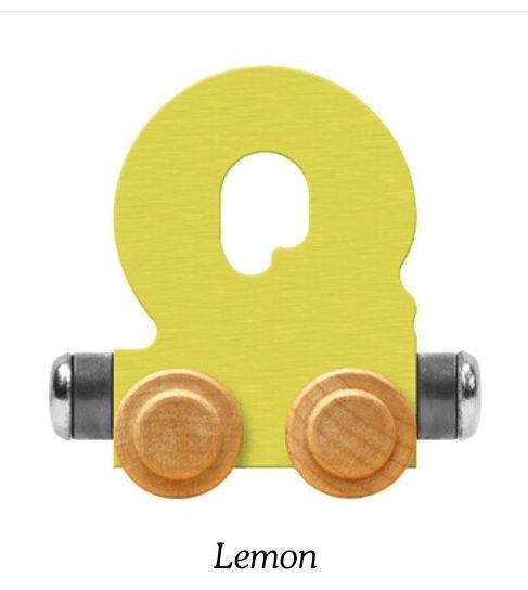 Pastel Yellow | A-Z Train Letters | Maple Landmark Inc. - The Ridge Kids