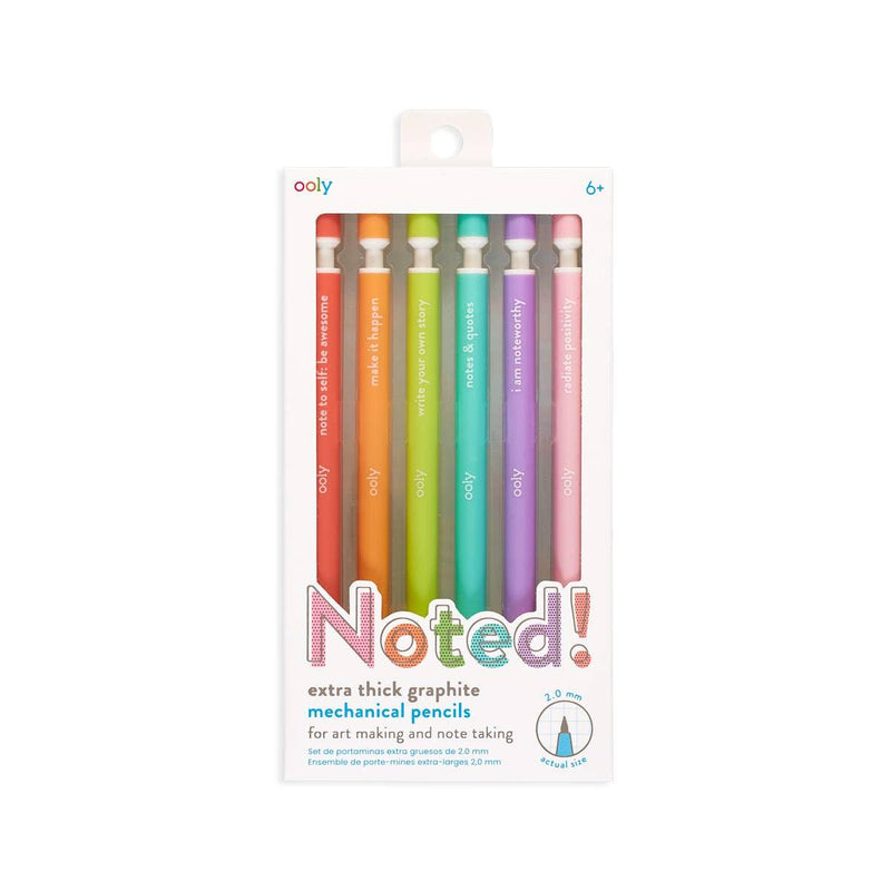 Pencils | Noted! Graphite Mechanical Pencils | Ooly - The Ridge Kids