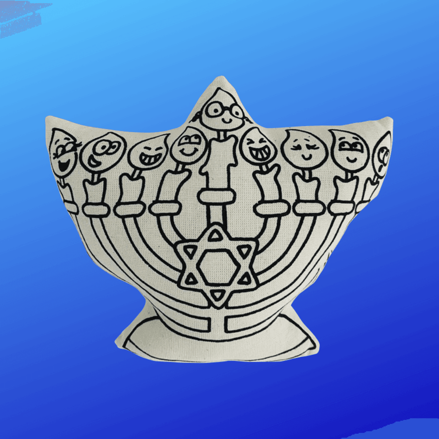 Plush Activity | Chanukah Menorah | Kiboo Kids - The Ridge Kids