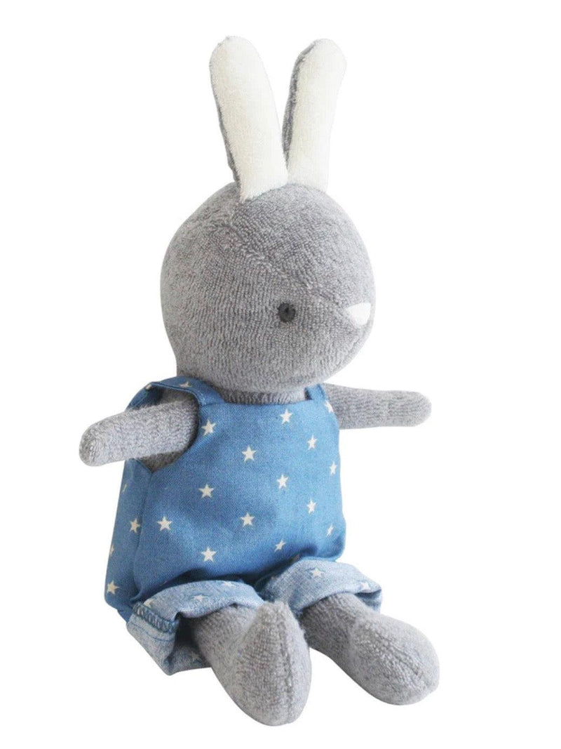 Plush doll | Baby Benny Bunny - Blue Star | Alimrose - The Ridge Kids