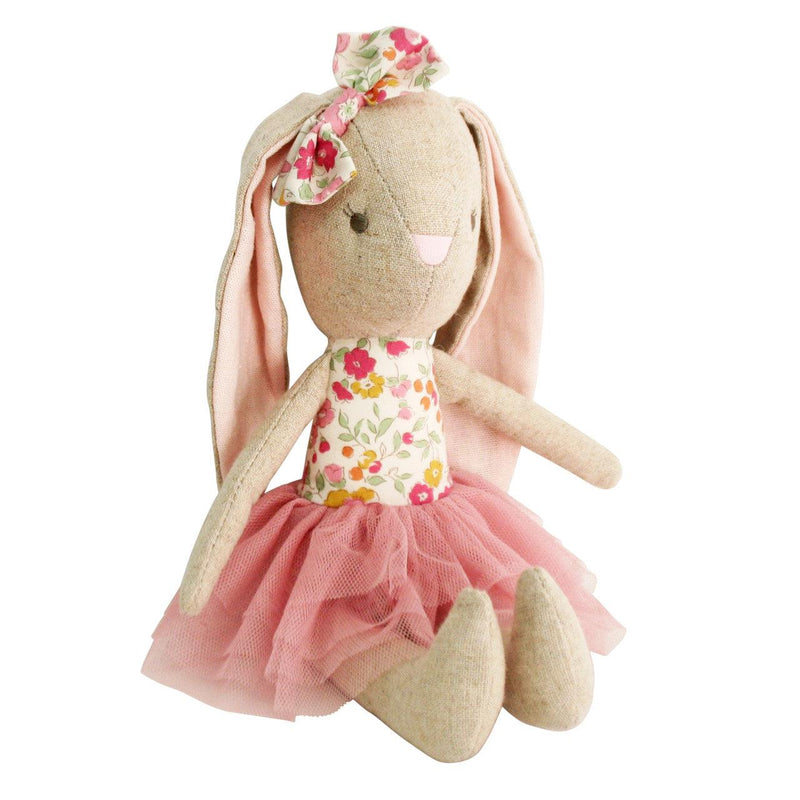 Plush doll | Baby Pearl Bunny 26cm- Blush | Alimrose - The Ridge Kids