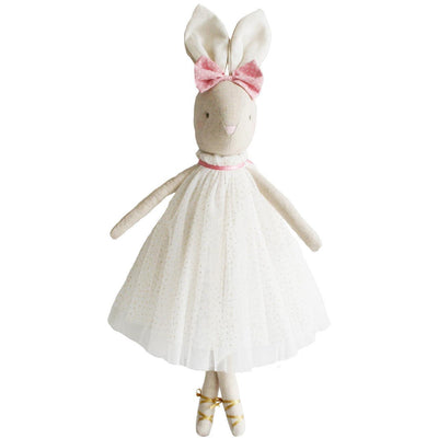 Plush doll | Daisy Bunny Gold Ivory - 48cm | Alimrose - The Ridge Kids