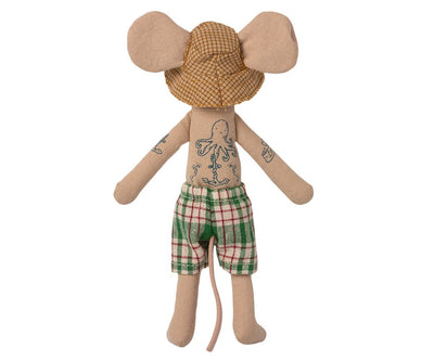 Plush Doll | Heirloom Beach Dad Mouse Doll | Maileg - The Ridge Kids