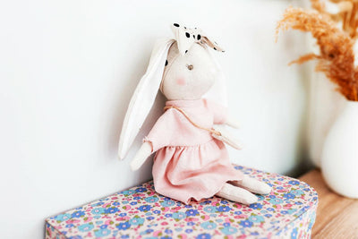 Plush doll | Mini Sofia Bunny -Pink | Alimrose - The Ridge Kids