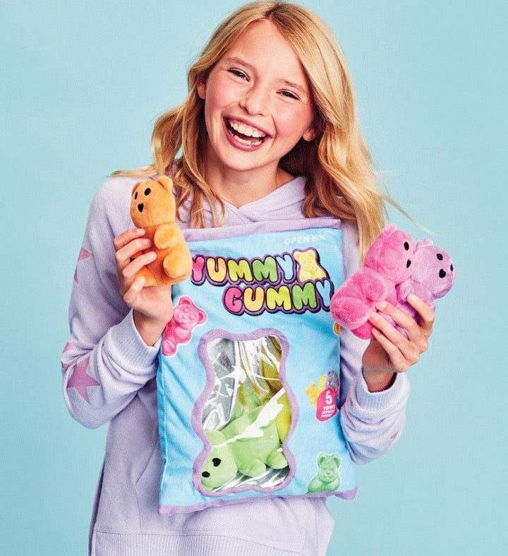 Plush Toy |Gummies Packaging Strawberry Scented Fleece Plush | Iscream - The Ridge Kids