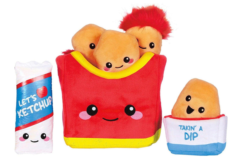 Plush Toy| Chicken Nuggets Furry and Fleece Plush | Iscream - The Ridge Kids