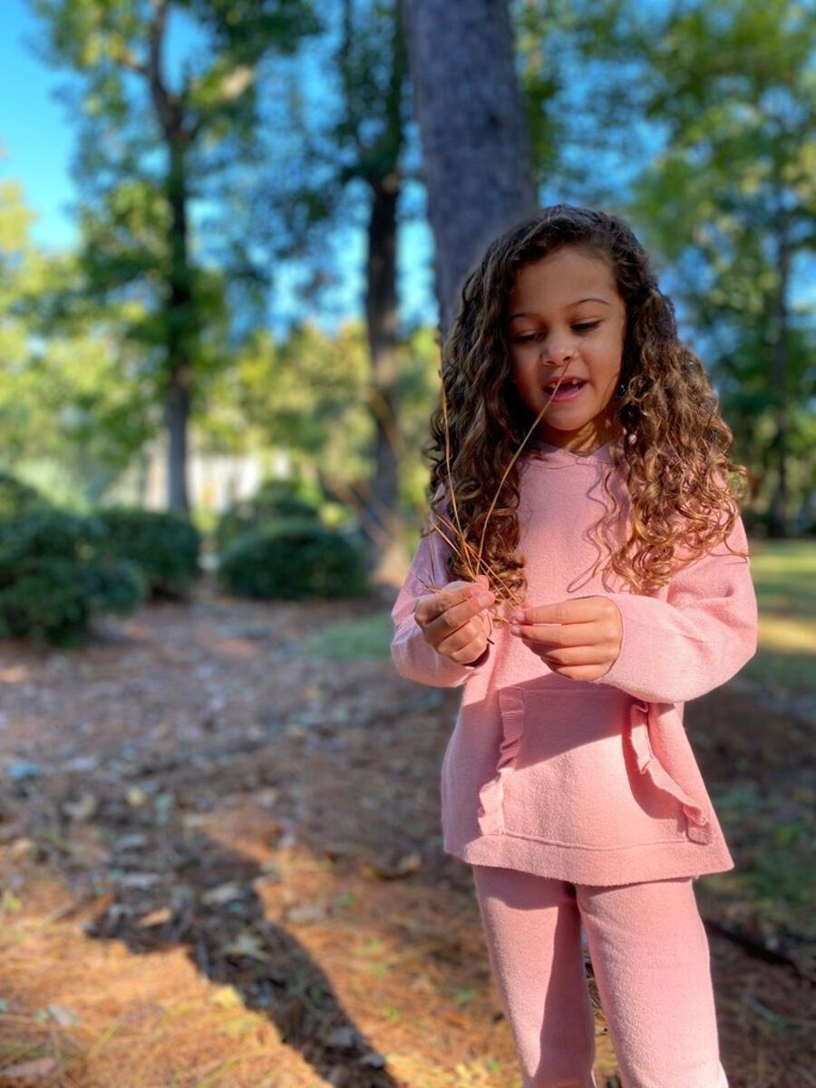 Polly Cotton Pant |  Rose Pink | Vignette - The Ridge Kids
