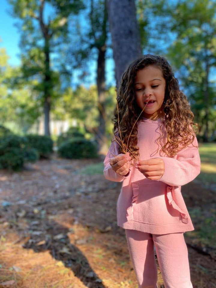 Polly Cotton Pant |  Rose Pink | Vignette - The Ridge Kids