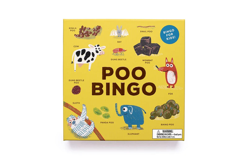 Bingo Poop Game | Board Game | Laurence King - The Ridge Kids