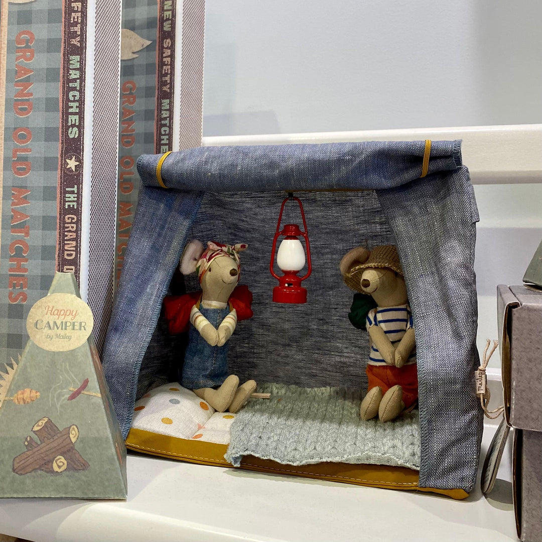 Pretend Play Tent | Happy Camper Tent for Maileg Mouse Doll | Maileg - The Ridge Kids