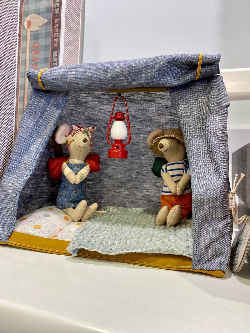 Pretend Play Tent | Happy Camper Tent for Maileg Mouse Doll | Maileg - The Ridge Kids