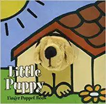 finger puppet book and the puppet is the puppy