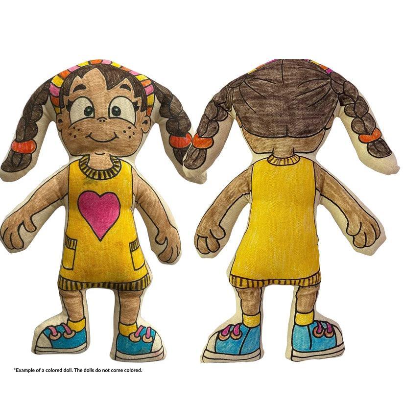 Doll | Girl with Braids | Kiboo Creative Kids - The Ridge Kids