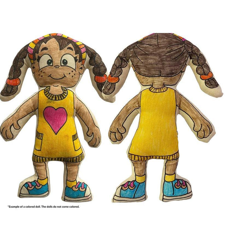 Doll | Girl with Braids | Kiboo Creative Kids - The Ridge Kids
