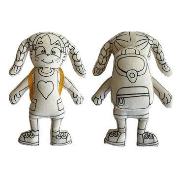 Doll | Girl with Braids | Kiboo Creative Kids - The Ridge Kids