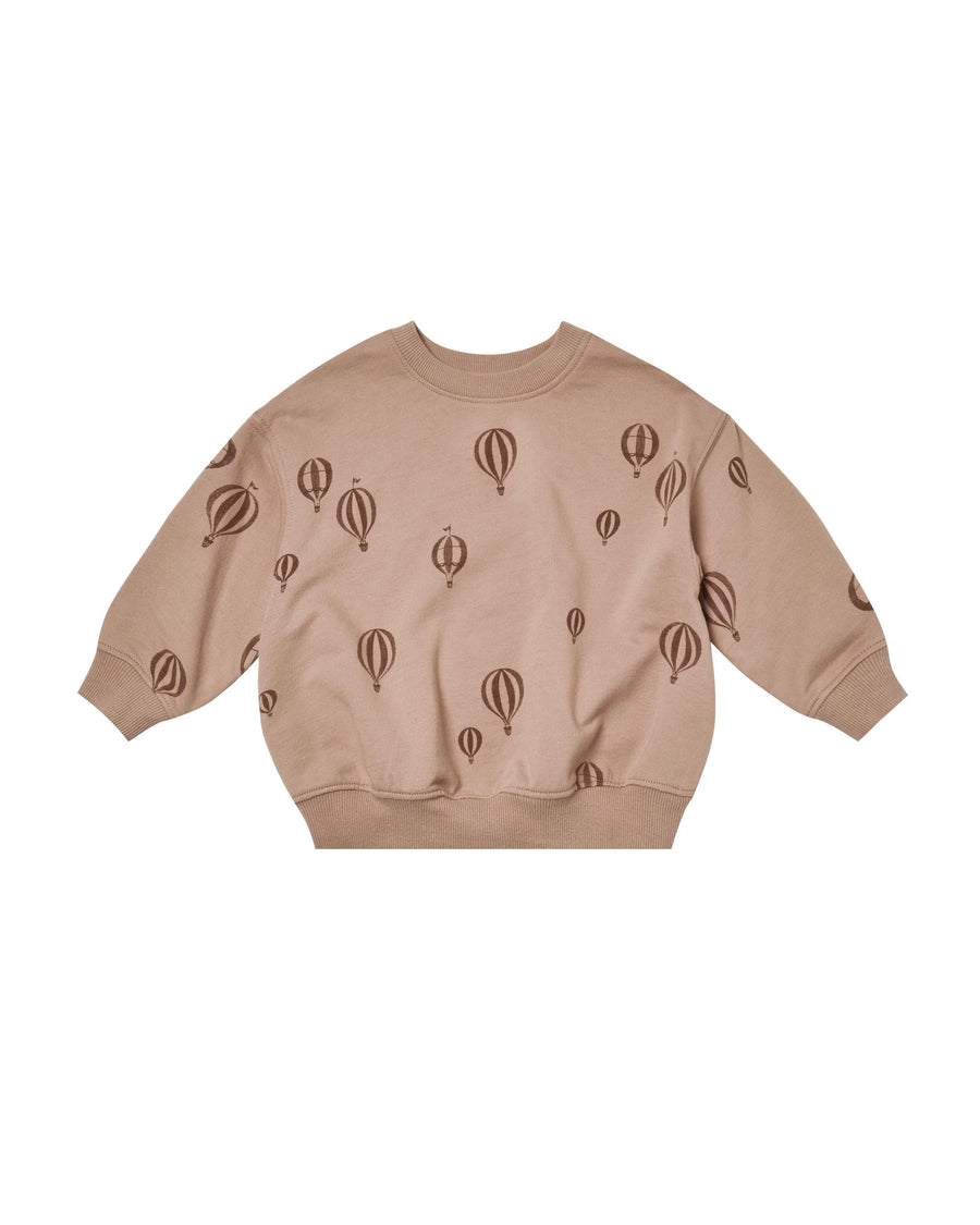 Relaxed Sweatshirt | Hot Air Balloon | Rylee and Cru - The Ridge Kids
