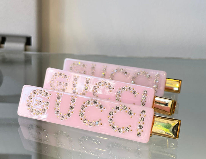 Rhinestone G Clips - The Ridge Kids