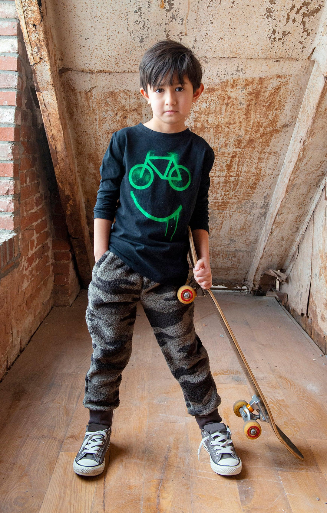 Ribbed Waistband Sweatpants | Carbon Camo | Appaman - The Ridge Kids