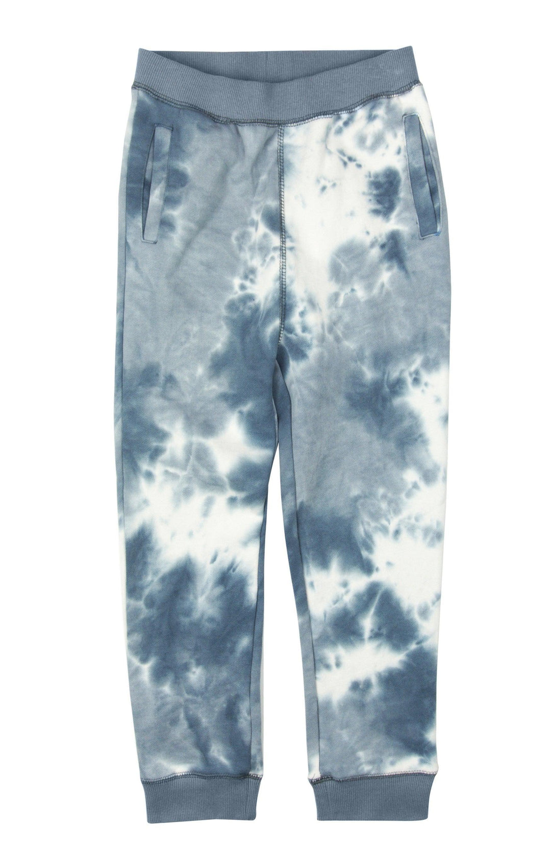 Ribbed Waistband Sweatpants | Storm Tie Dye Highland  | Appaman - The Ridge Kids