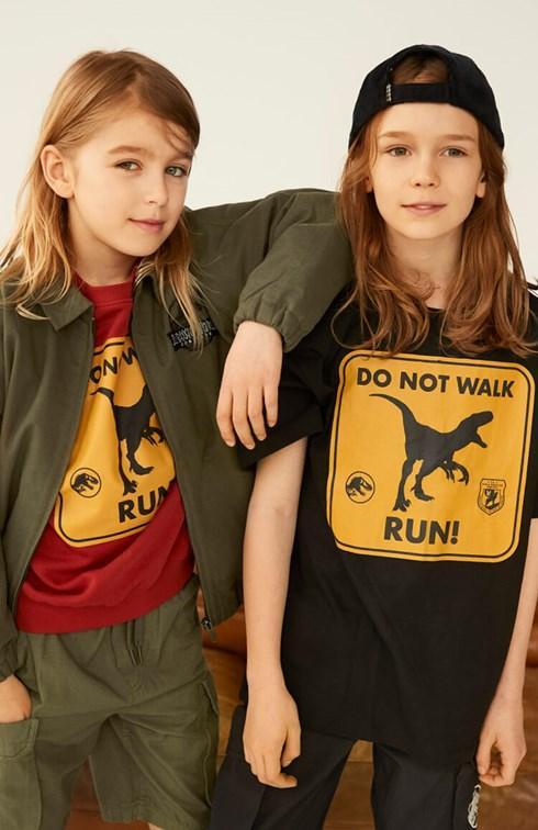 Riley Tee | Assorted Graphics | Molo x Jurassic World - The Ridge Kids