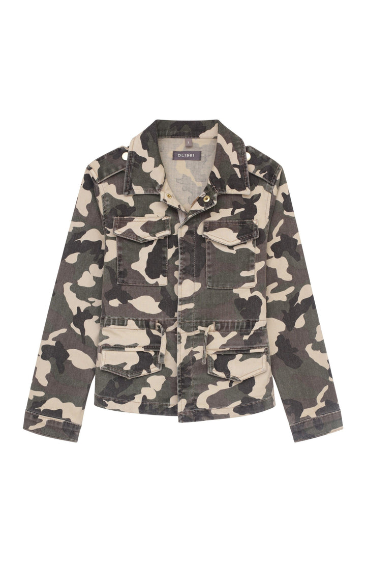 Rocco Parka Jacket Kids | Camo Stripe | DL1961 Kids - The Ridge Kids