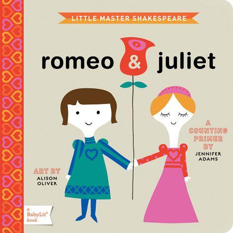 Board Book | Romeo and Juliet | Baby Lit - The Ridge Kids
