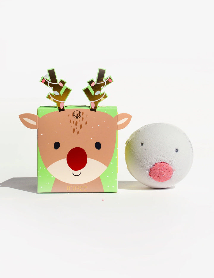 Bath Bomb | Holiday- Rudolph | Musee Bath - The Ridge Kids