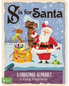 S is for Santa A Christmas Alphabet Board Book | Reading Age Level 1 to 3 Years | BabyLit - The Ridge Kids