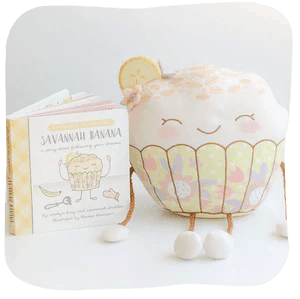 Plush & Book Set | Savannah Banana | Snuggle Muffin - The Ridge Kids
