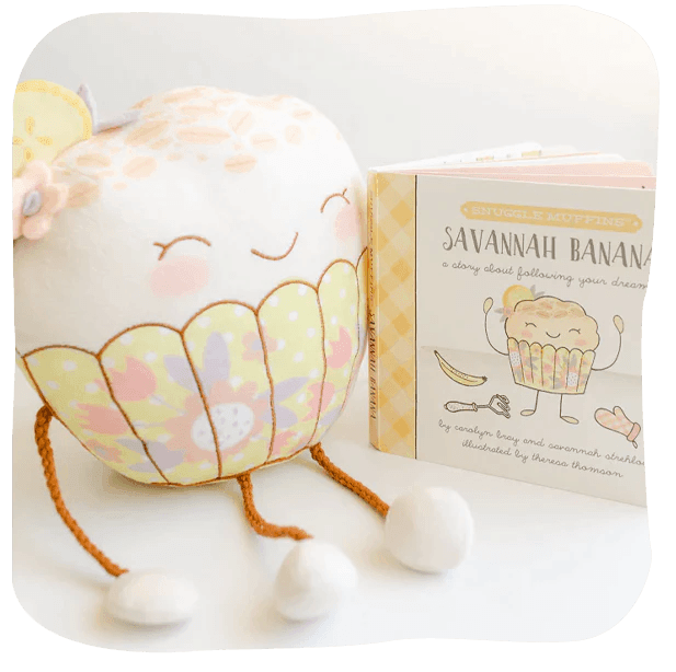 Plush & Book Set | Savannah Banana | Snuggle Muffin - The Ridge Kids