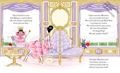 Hardcover Books | Claris The Chicest Mouse in Paris- The Secret Crown | Megan Hess