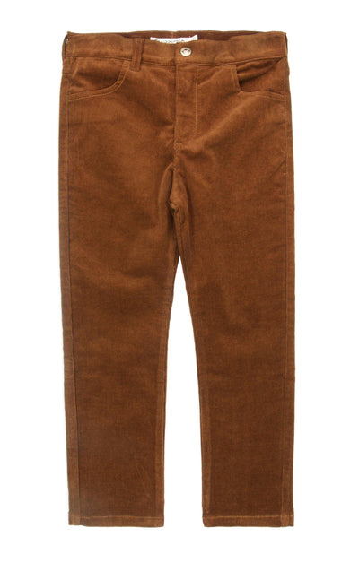 Skinny Corduroy Pants | Leather Brown | Appaman - The Ridge Kids