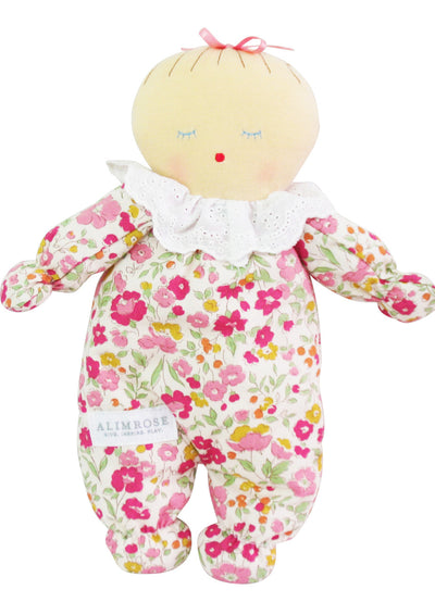 Baby Doll | Asleep Awake Baby Doll - Rose Garden | Alimrose