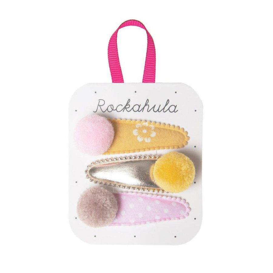 Snap Clips | Magical Forest Pom Pom Clips | Rockahula Kids - The Ridge Kids