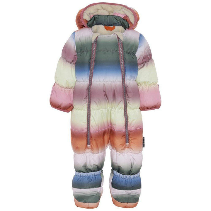 Snowsuit | Hebe Baby in Misty Rainbow | Molo - The Ridge Kids