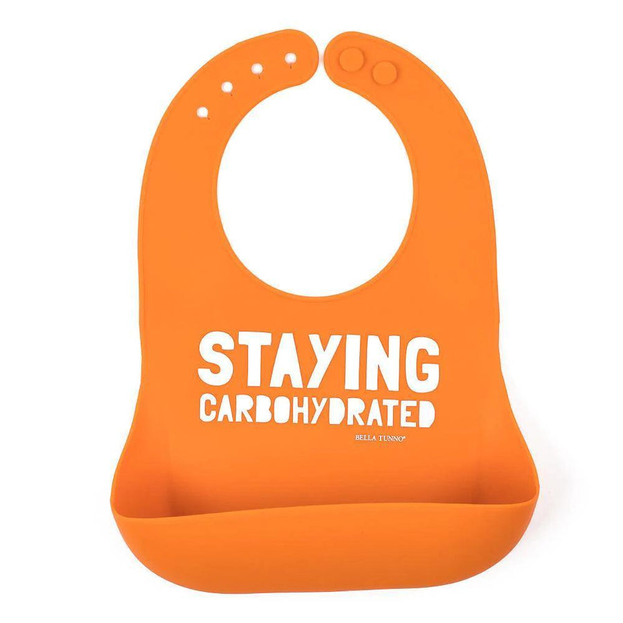 Staying Carbohydrated | Silicone Bib | Bella Tunno - The Ridge Kids