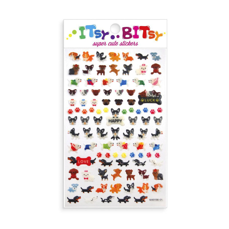 Stickers | Itsy Bitsy Puppies Stickers | Ooly - The Ridge Kids