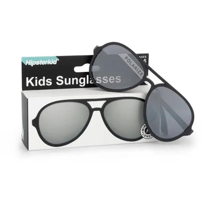 Sunglasses | Aviators- Black | Hipsterkid - The Ridge Kids