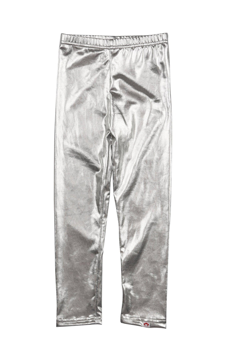 Super Soft Legging | Metallic Silver Frost | Appaman - The Ridge Kids