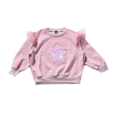 Sweatshirt Set | Star Pink | Petite Hailey - The Ridge Kids