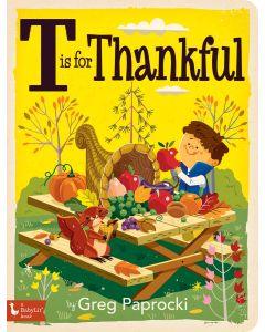 T is for Thankful Board Book | Reading Age Level 1-3 Years | BabyLit - The Ridge Kids