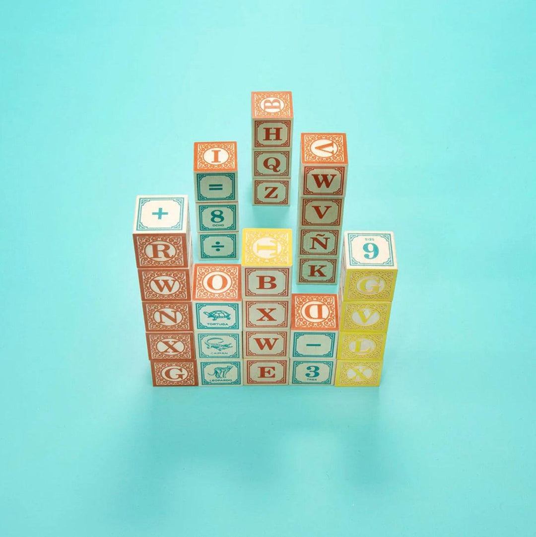 Toys | Wooden Blocks Spanish | Uncle Goose - The Ridge Kids