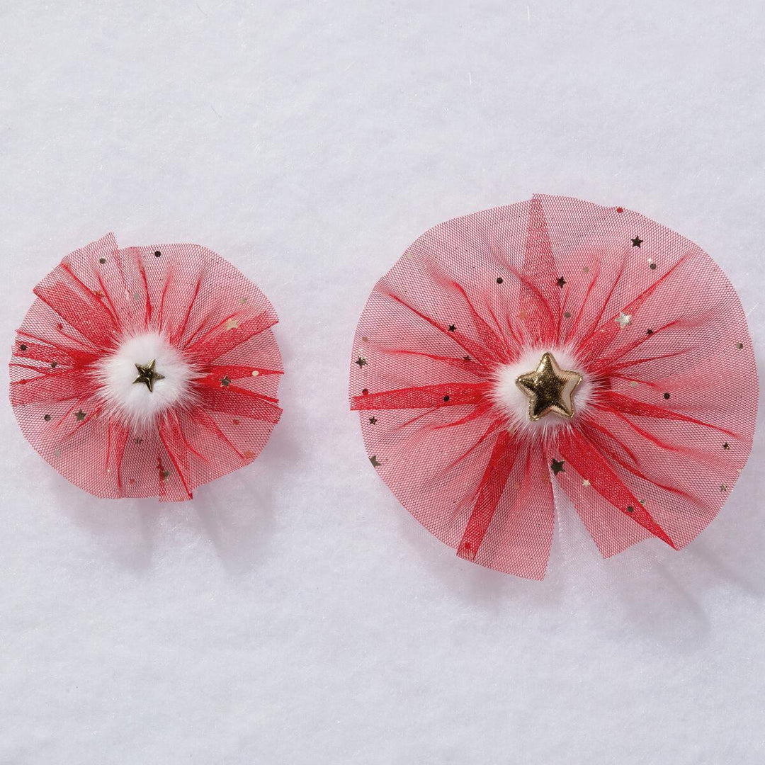 Tulle Hair Clip | Sparkle- Assorted | Petite Hailey - The Ridge Kids