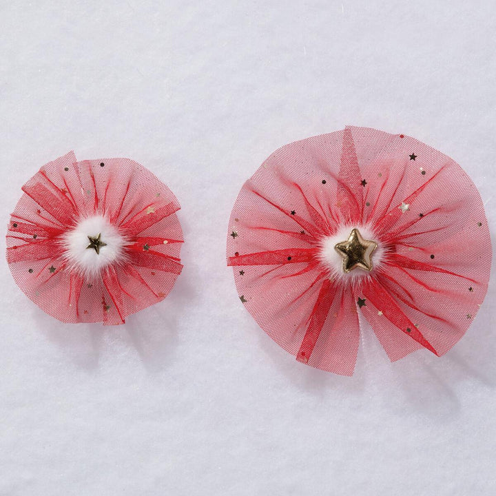 Tulle Hair Clip | Sparkle- Assorted | Petite Hailey - The Ridge Kids