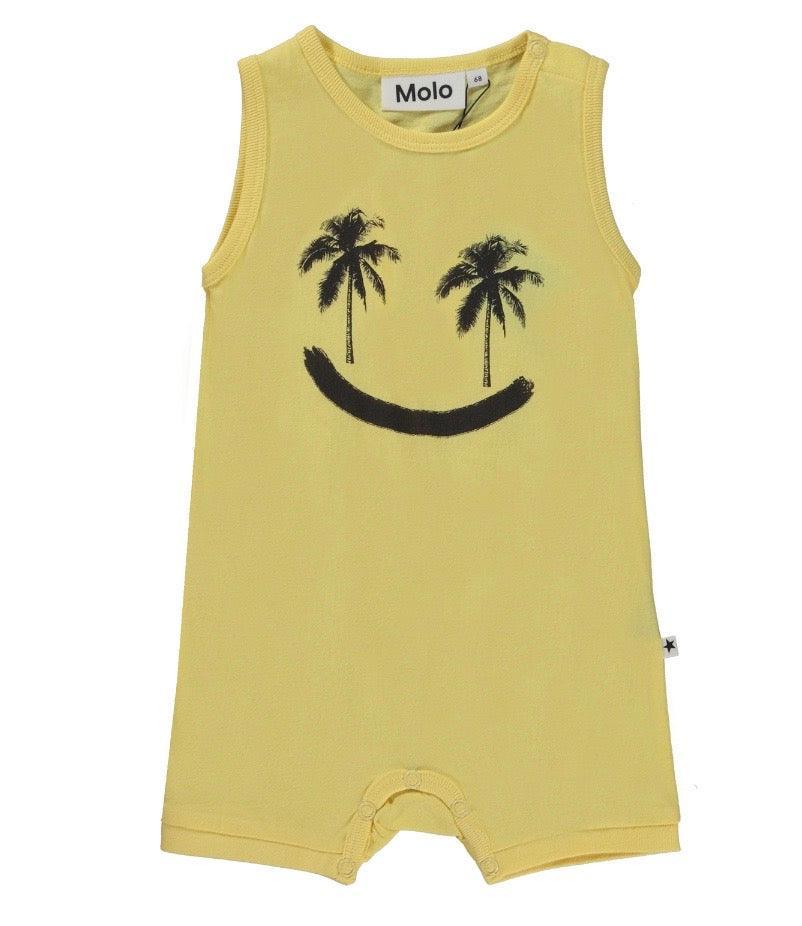 Unisex Fu Baby Romper | Popcorn | Molo - The Ridge Kids